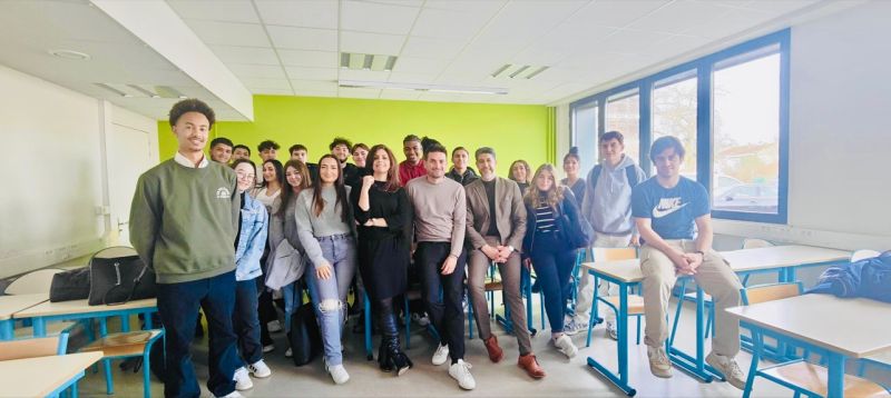 Journée pédagogique avec l&rsquo;intervention d&rsquo;un professionnel au lycée Victor Louis